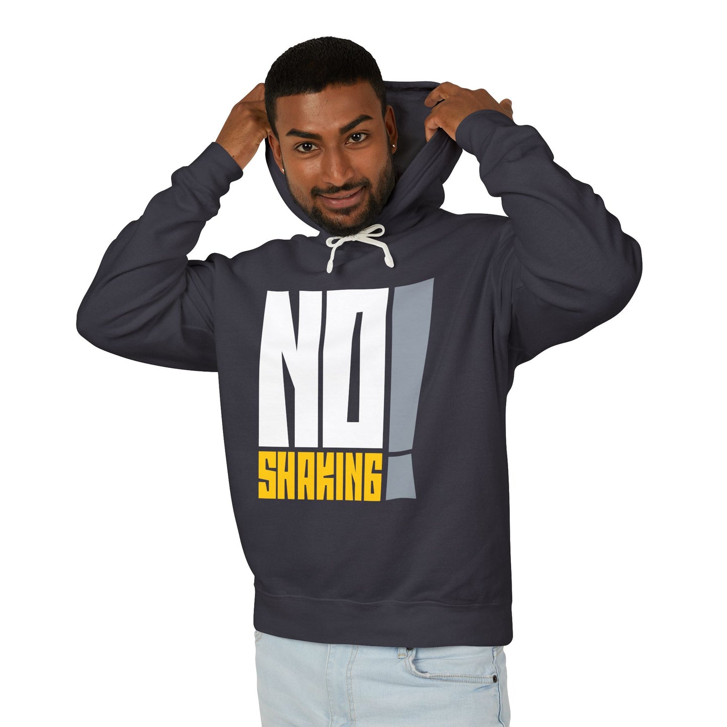 No Shaking Hoodie — Statement Pullover