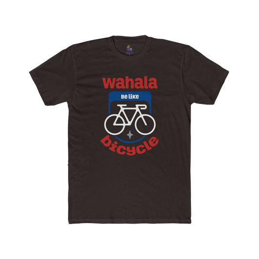 Wahala be like Bicycle Unisex Cotton Crew Tee, Naija Humur, Casual Wear, Bicycle Enthusiast Apparel