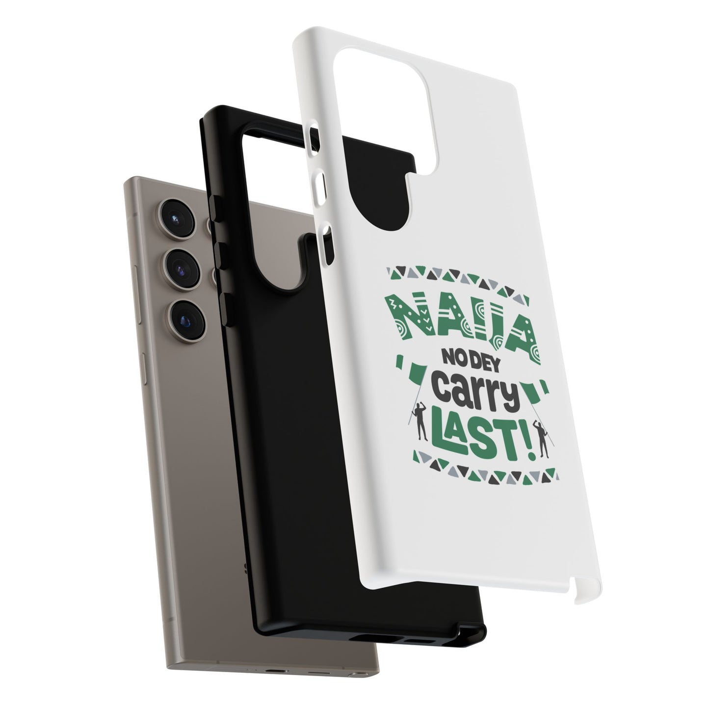 Nigerian-Inspired Tough Phone Case, Unique Gift, Trendy Accessory, Durable Protection, Fun Design for All Occasions