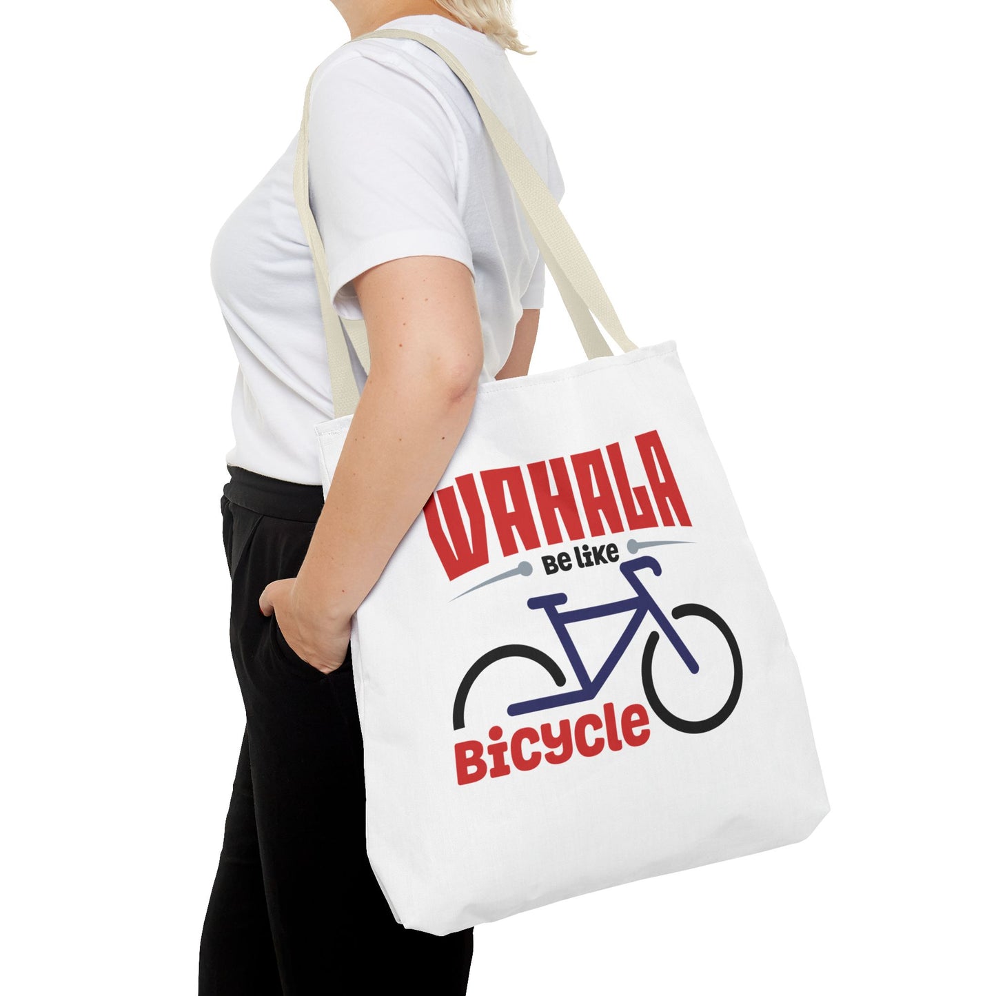 Wahala be like Bicycle Tote Bag | Eco-Friendly Shopping, Travel, Beach, Gym, Stylish Gift
