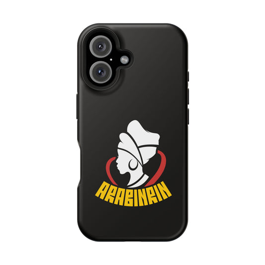 Magnetic Impact-Resistant Phone Case — Arabicin Logo