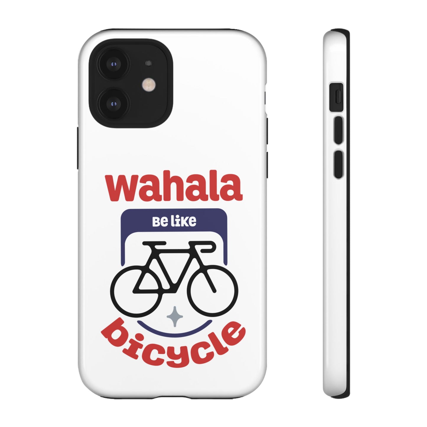 Bicycle Phone Case | Wahala Be Like | Tough Cases | Gift for Cyclists | Funny Phone Cover | Trendy Cycling Accessories