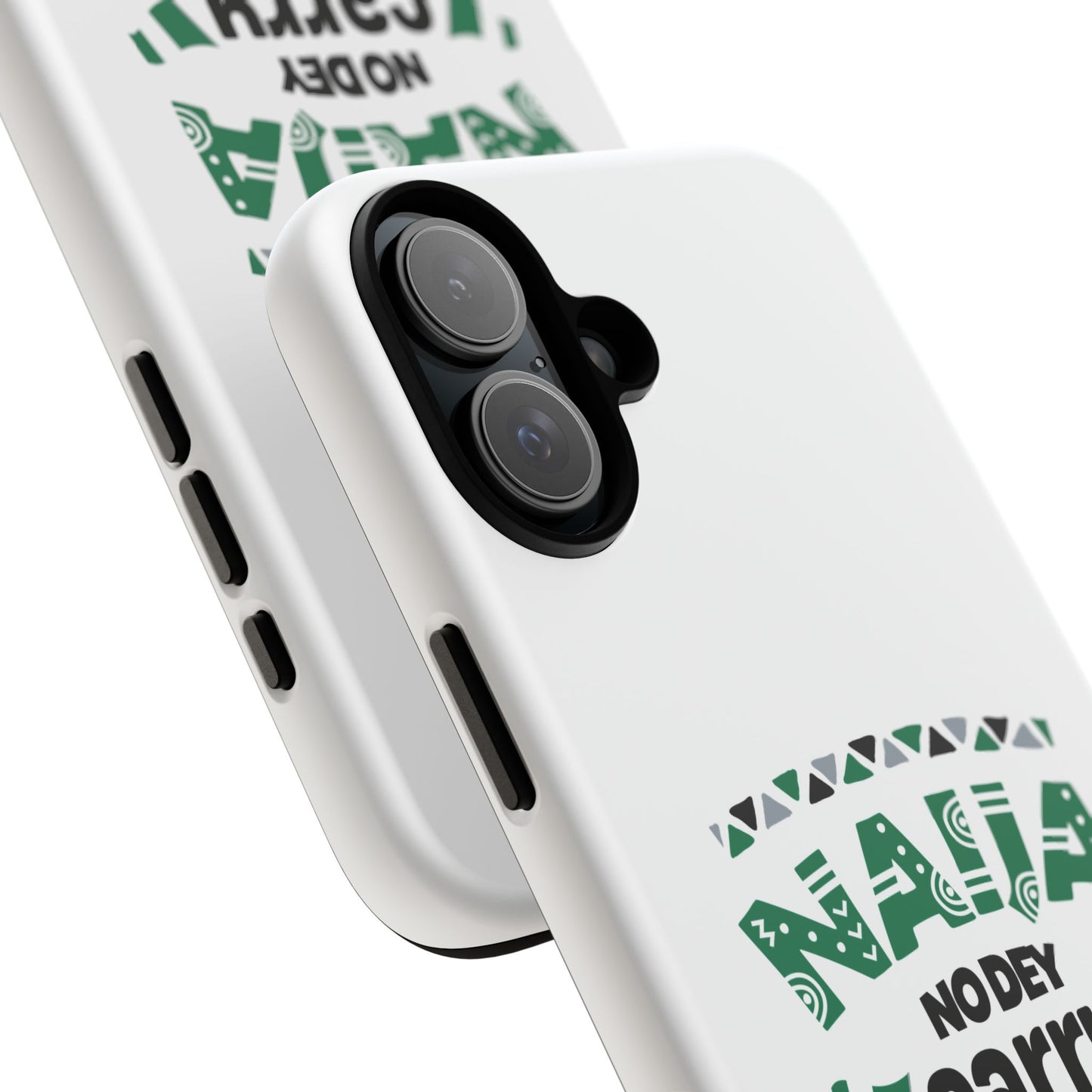 Nigerian-Inspired Tough Phone Case, Unique Gift, Trendy Accessory, Durable Protection, Fun Design for All Occasions