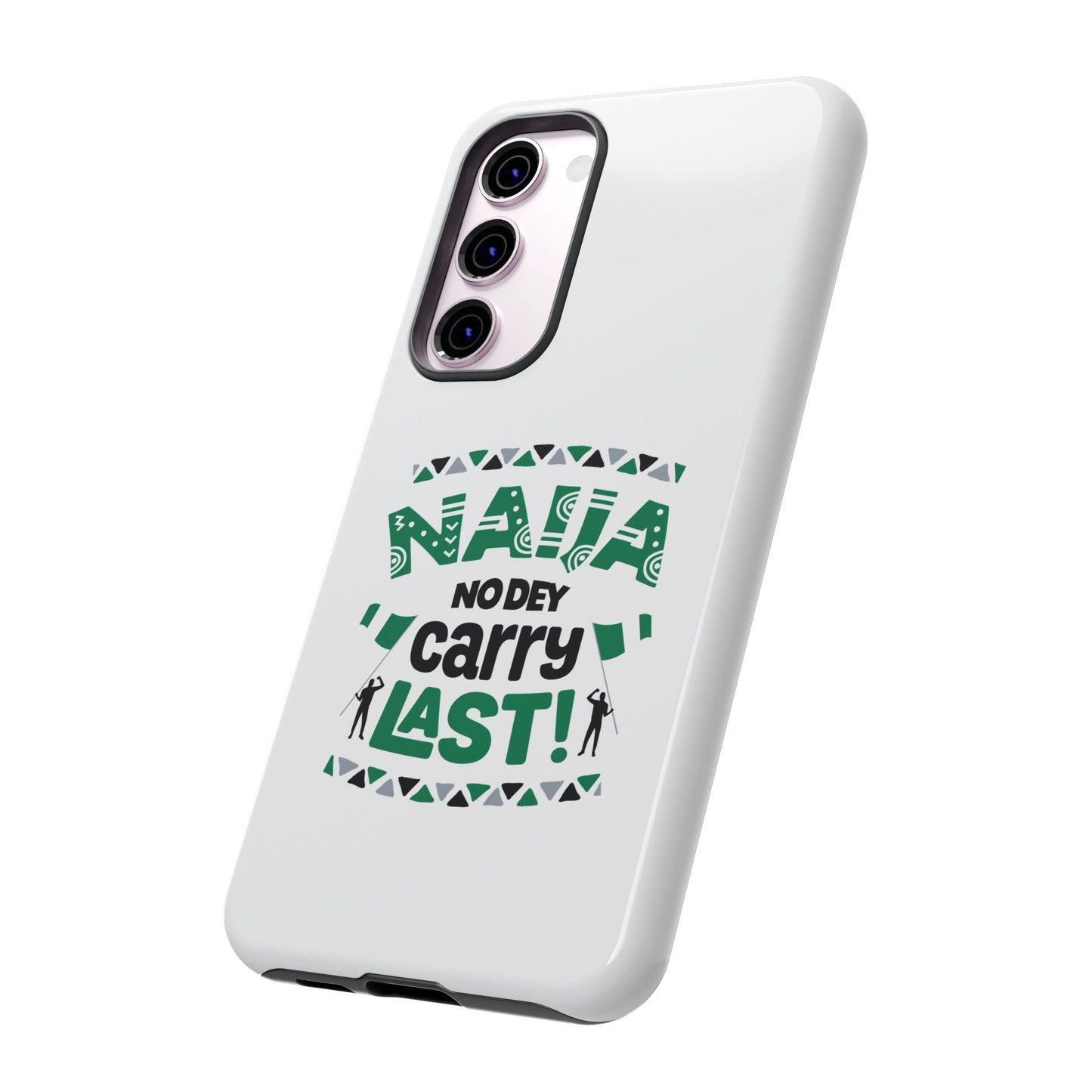 Nigerian-Inspired Tough Phone Case, Unique Gift, Trendy Accessory, Durable Protection, Fun Design for All Occasions