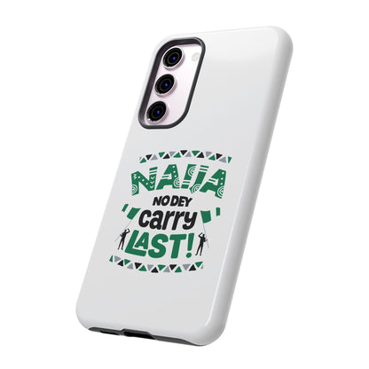 Nigerian-Inspired Tough Phone Case, Unique Gift, Trendy Accessory, Durable Protection, Fun Design for All Occasions