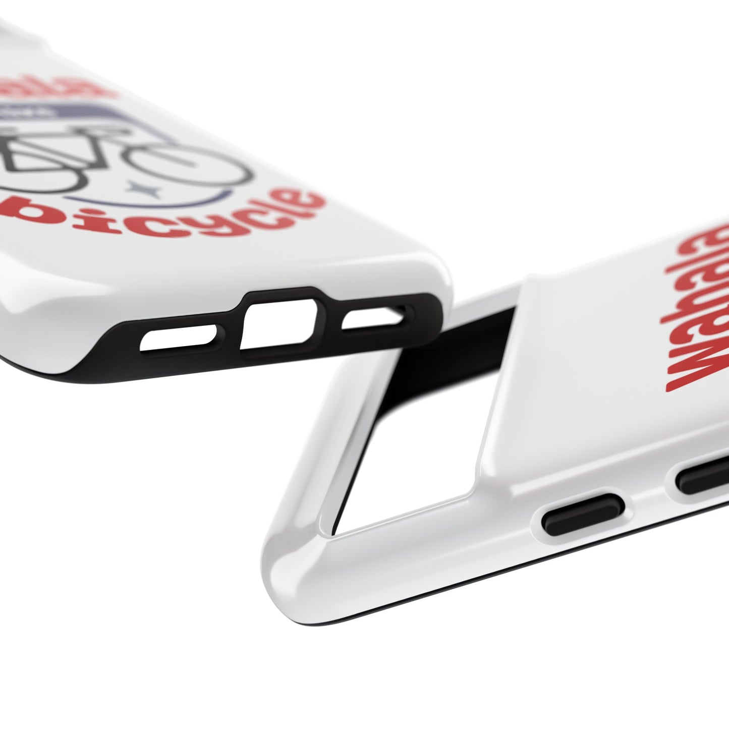 Phone Case | Wahala Be Like Bicycle Tough Cases | Gift for Cyclists | Funny Phone Cover | Trendy Cycling Accessories