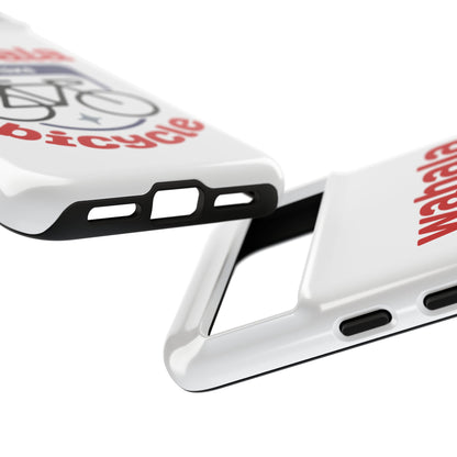 Phone Case | Wahala Be Like Bicycle Tough Cases | Gift for Cyclists | Funny Phone Cover | Trendy Cycling Accessories