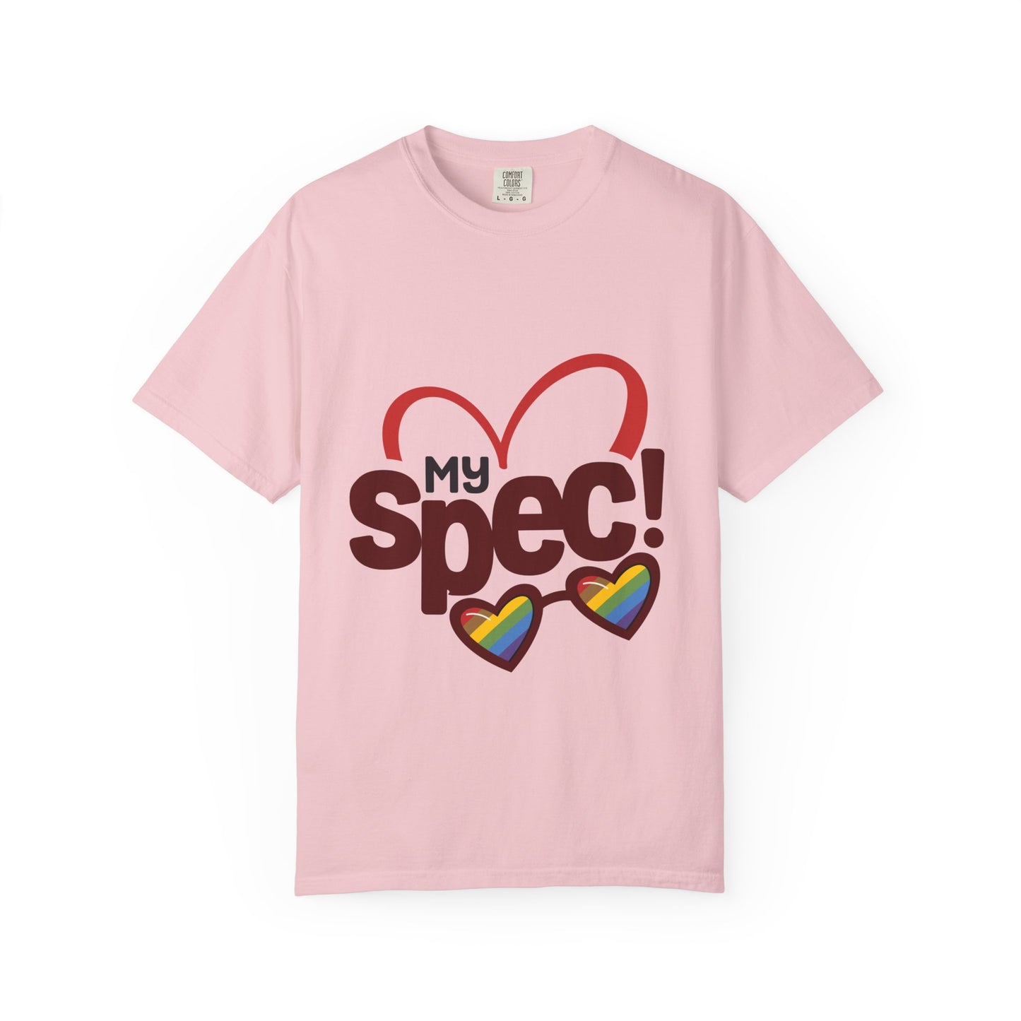 My Spec! T-Shirt – Pride Heart Sunglasses Awareness Tee