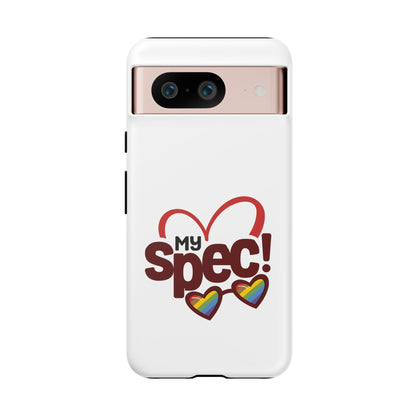 My Spec! Phone Case — Rainbow Heart Protective Case