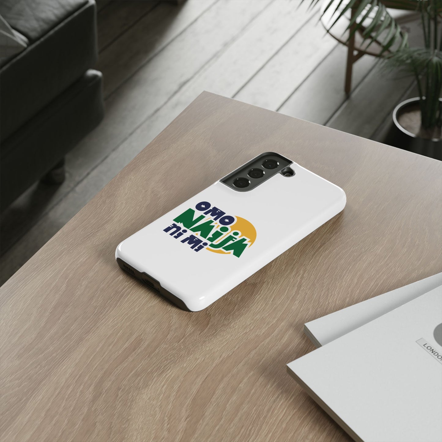"Omo Naija Ni Mi" Nigerian Pride Protective Case