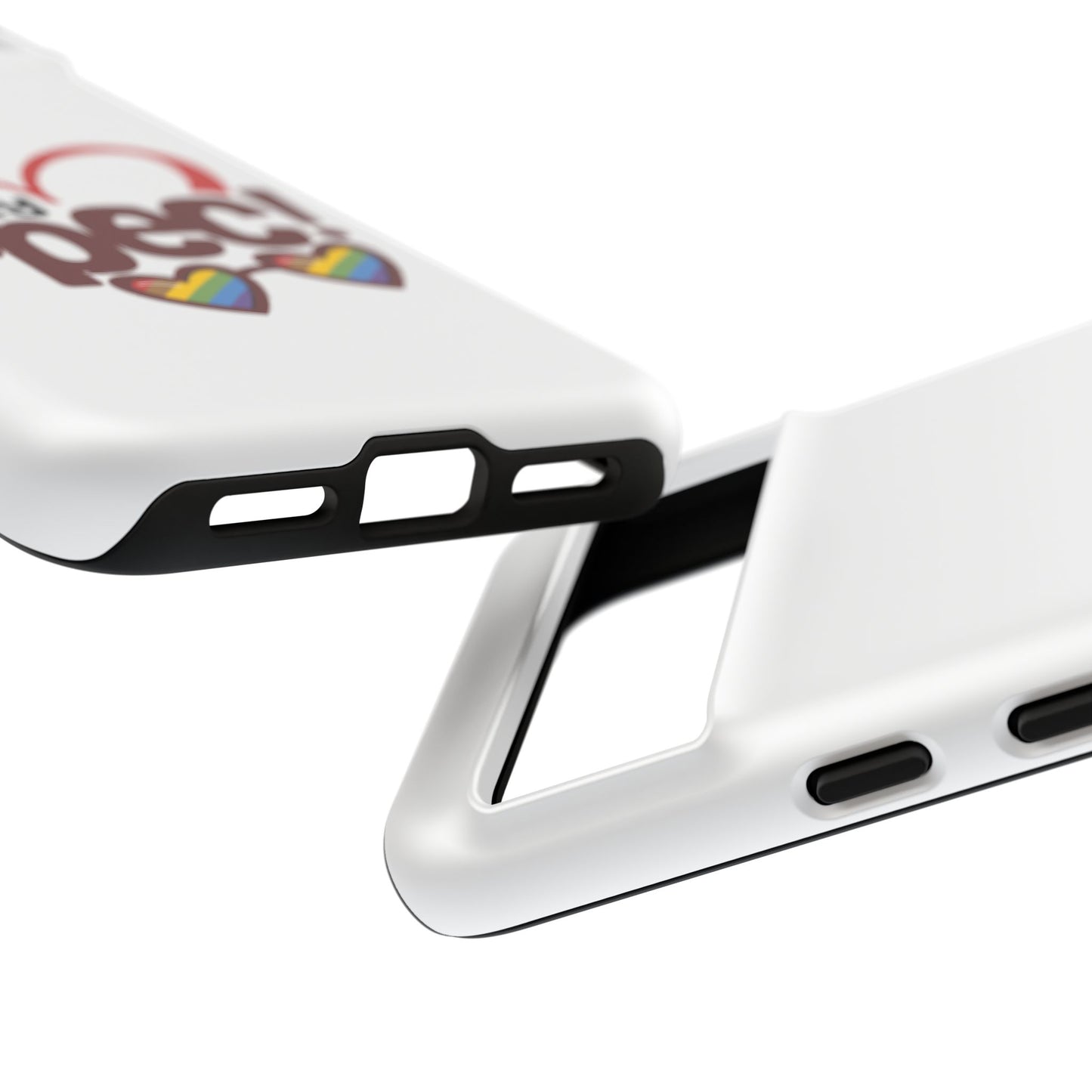 My Spec! Phone Case — Rainbow Heart Protective Case