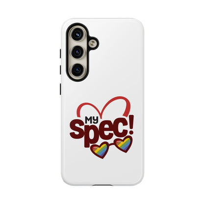 My Spec! Phone Case — Rainbow Heart Protective Case
