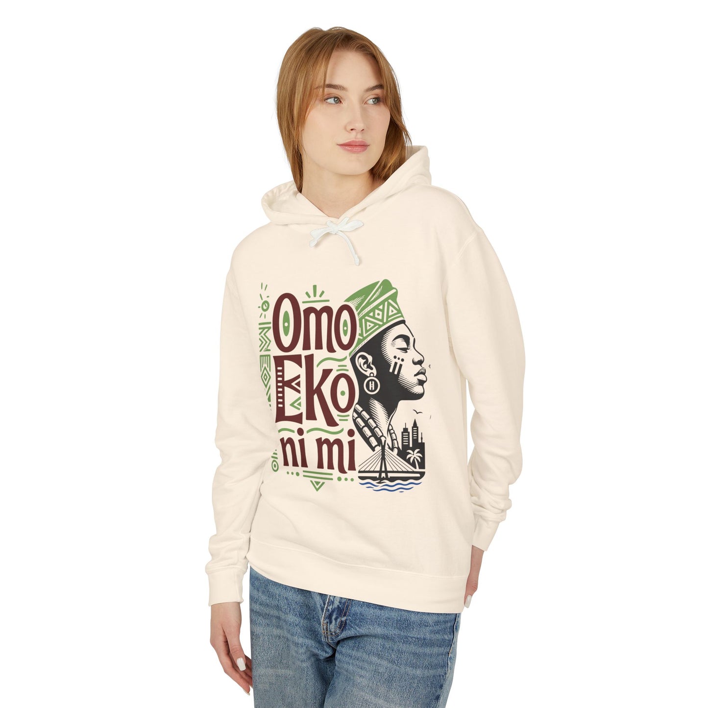 Omo Eko Ni Mi Hoodie — Lagos Pride Afrocentric Graphic Pullover