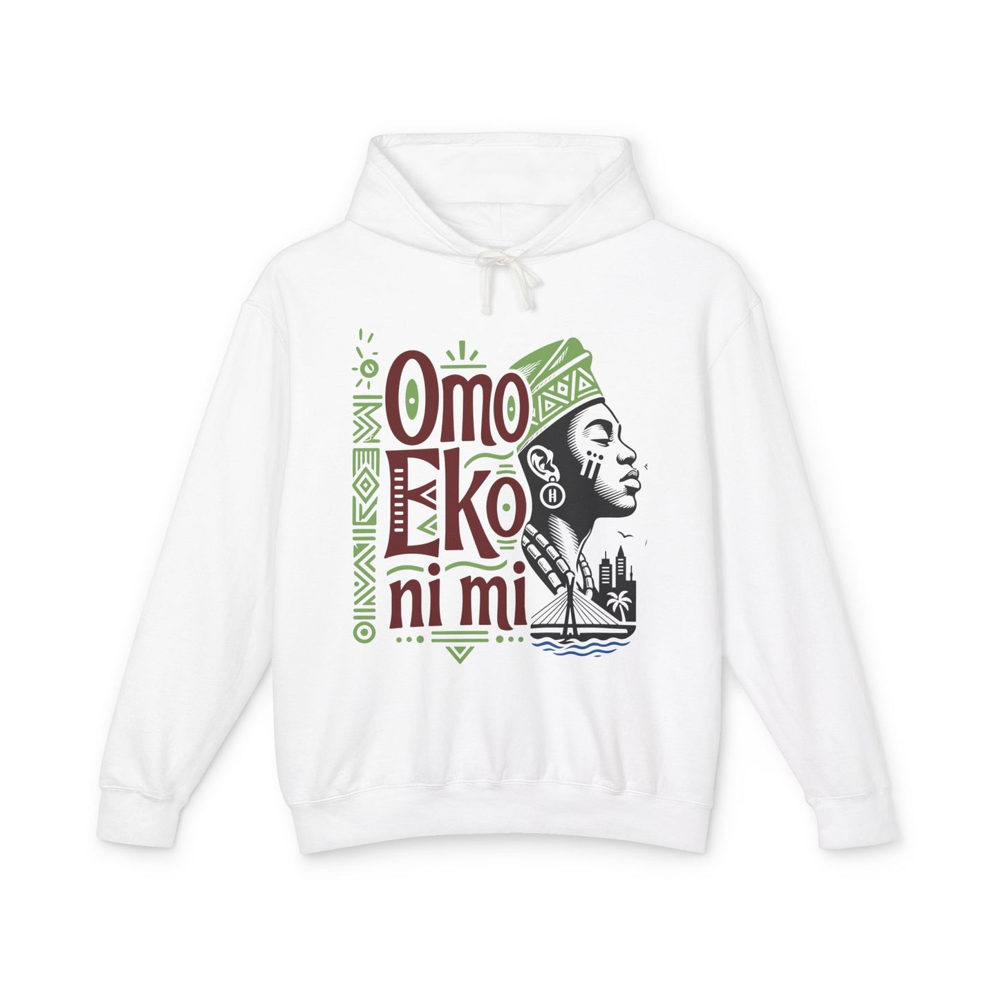 Omo Eko Ni Mi Hoodie — Lagos Pride Afrocentric Graphic Pullover