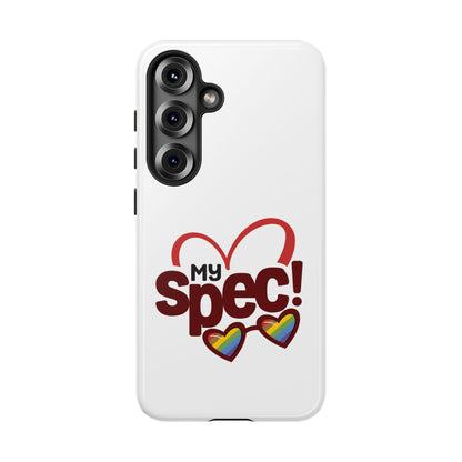 My Spec! Phone Case — Rainbow Heart Protective Case