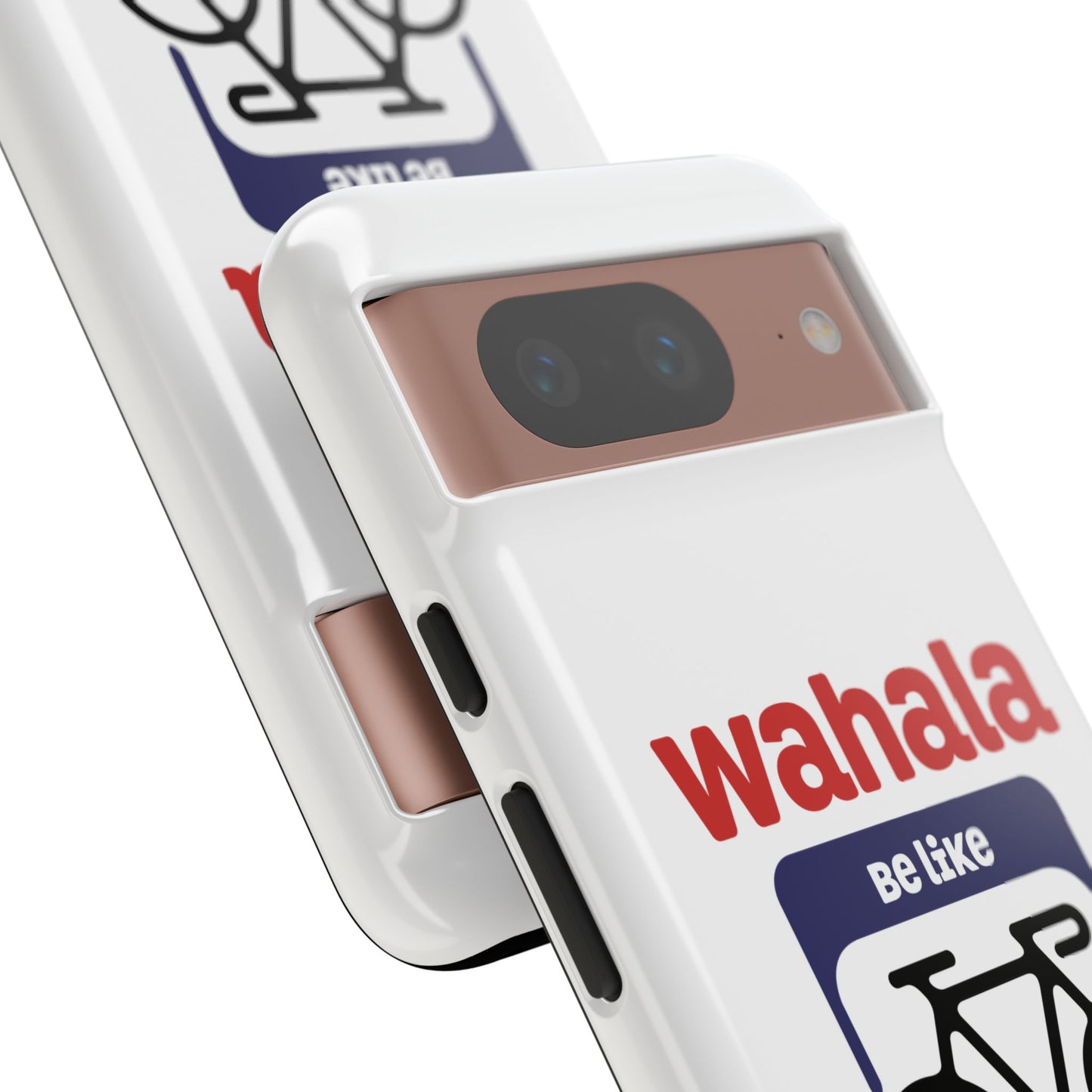 Phone Case | Wahala Be Like Bicycle Tough Cases | Gift for Cyclists | Funny Phone Cover | Trendy Cycling Accessories