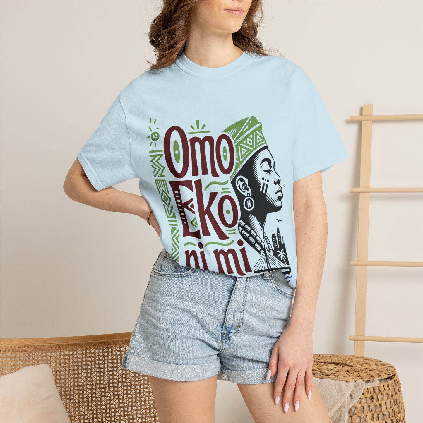 Omo Eko Ni Mi T-Shirt — Lagos Pride Nigerian Afrocentric Graphic Tee