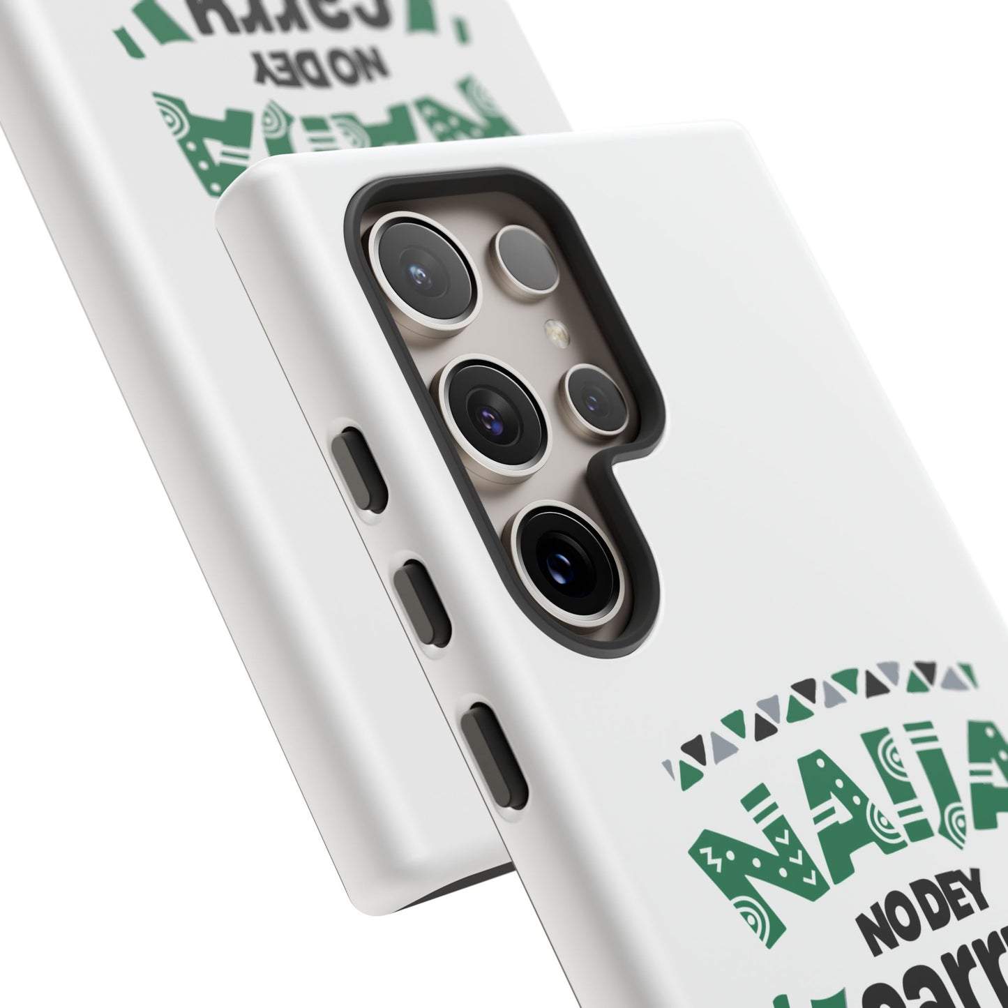 Nigerian-Inspired Tough Phone Case, Unique Gift, Trendy Accessory, Durable Protection, Fun Design for All Occasions