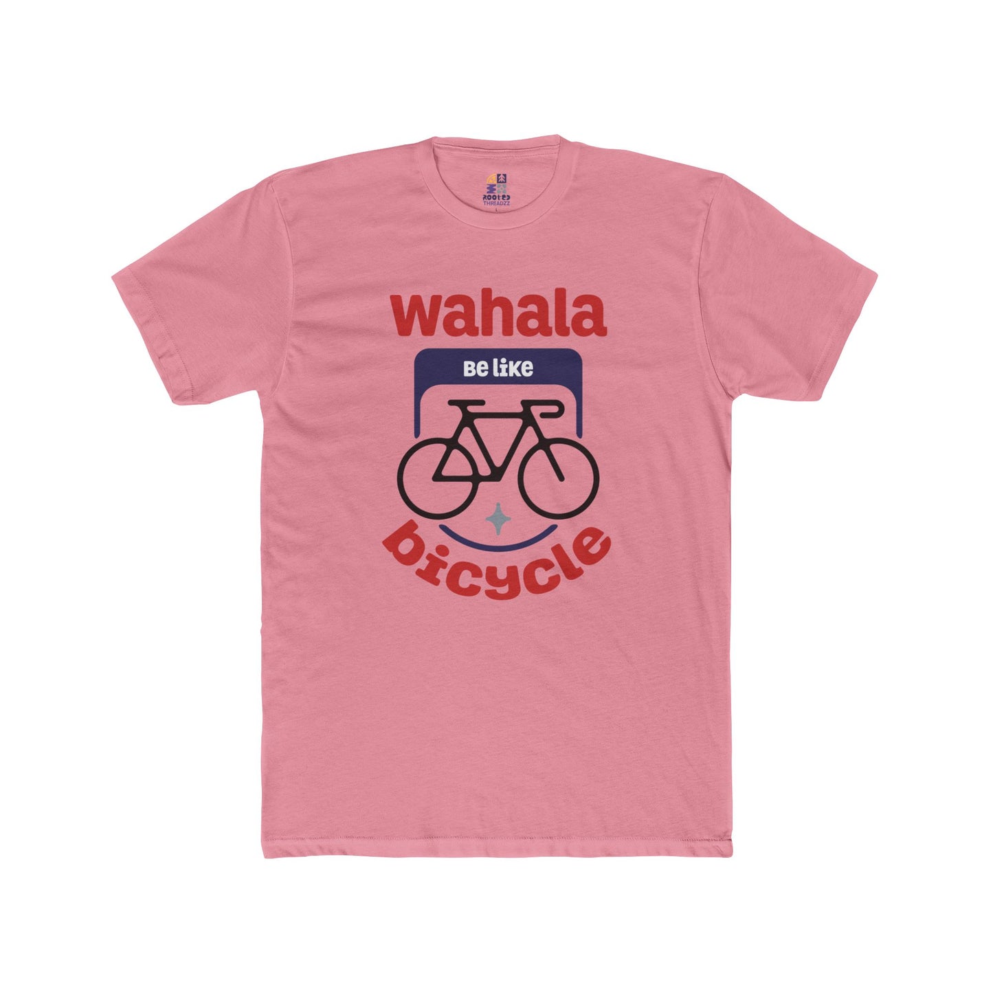 Wahala be like Bicycle Unisex Cotton Crew Tee, Naija Humur, Casual Wear, Bicycle Enthusiast Apparel