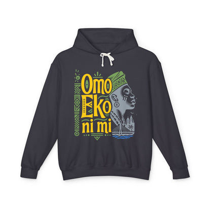 Omo Eko Ni Mi Hoodie — Lagos Pride Afrocentric Graphic Pullover