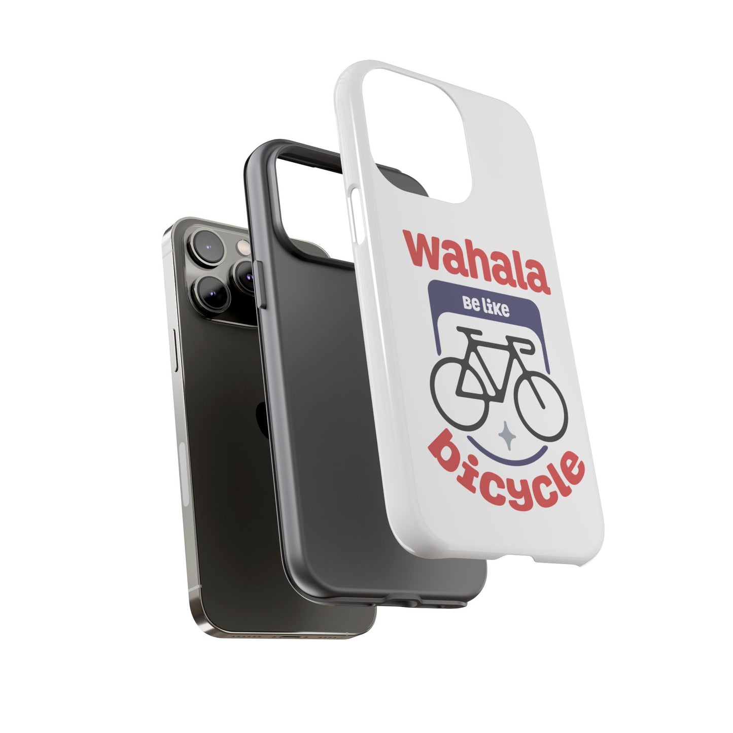 Bicycle Phone Case | Wahala Be Like | Tough Cases | Gift for Cyclists | Funny Phone Cover | Trendy Cycling Accessories