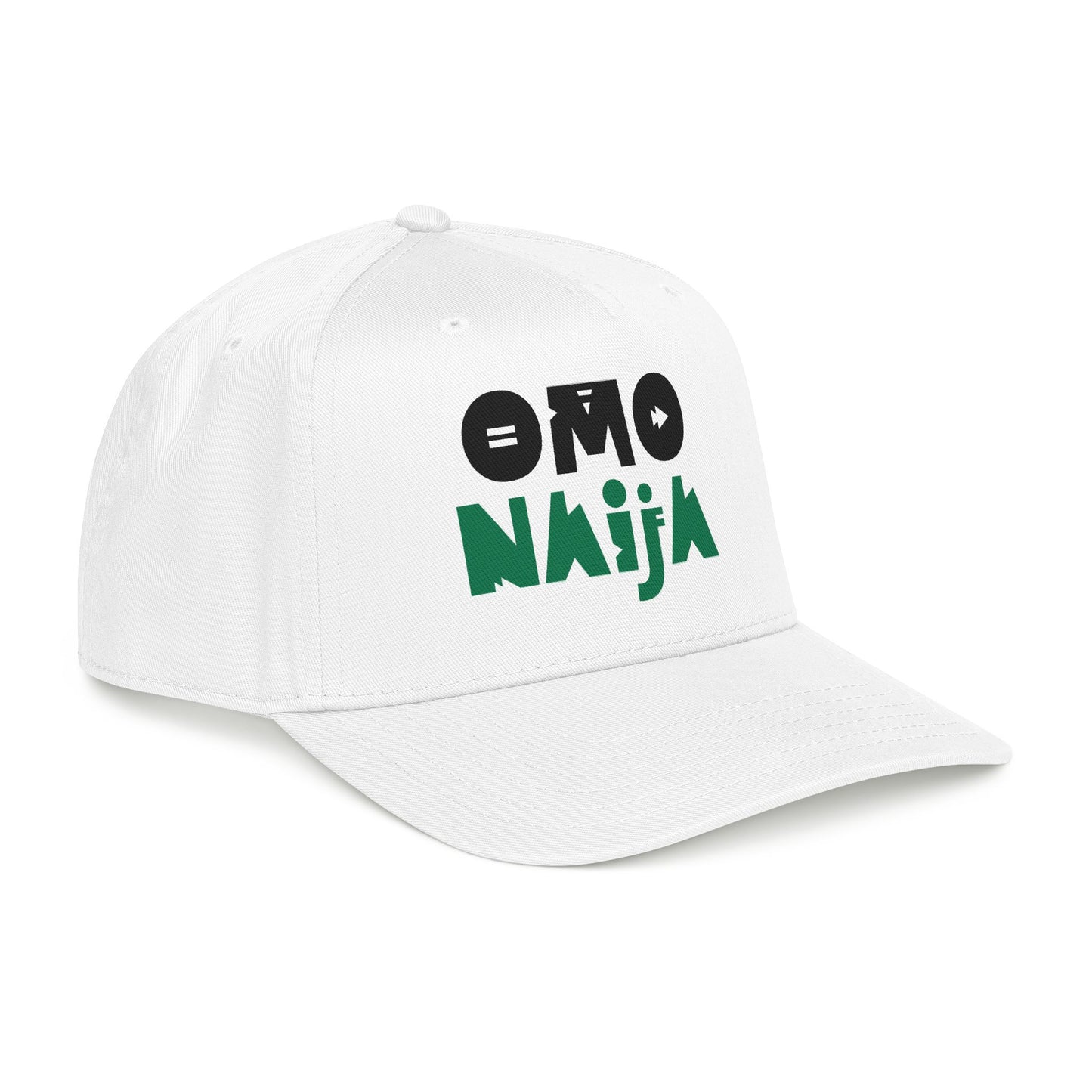Omo Naija Baseball Cap – Nigerian Pride Mid-Profile Hat