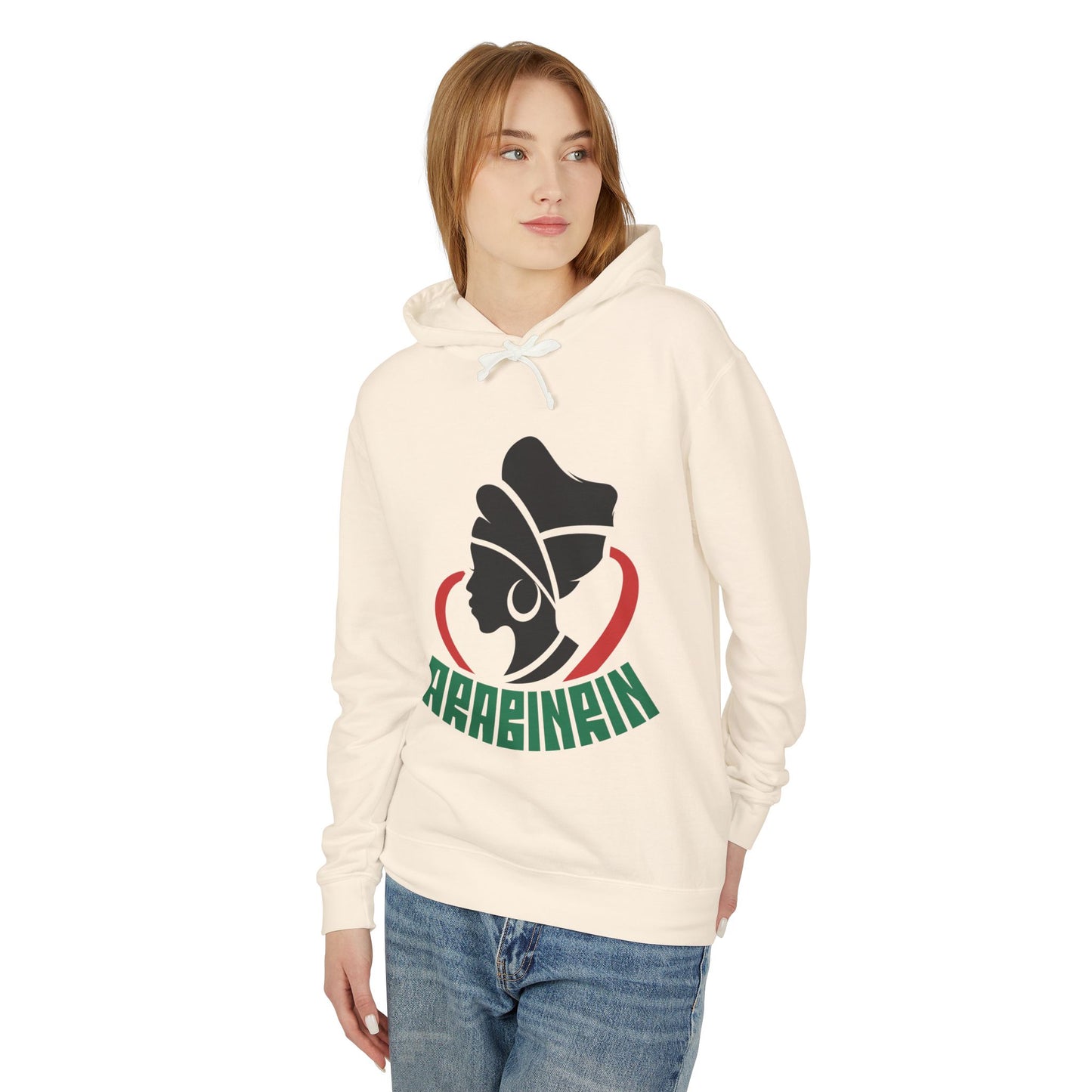 Arabinrin Afro Silhouette Hoodie — Pan-African Pride Pullover