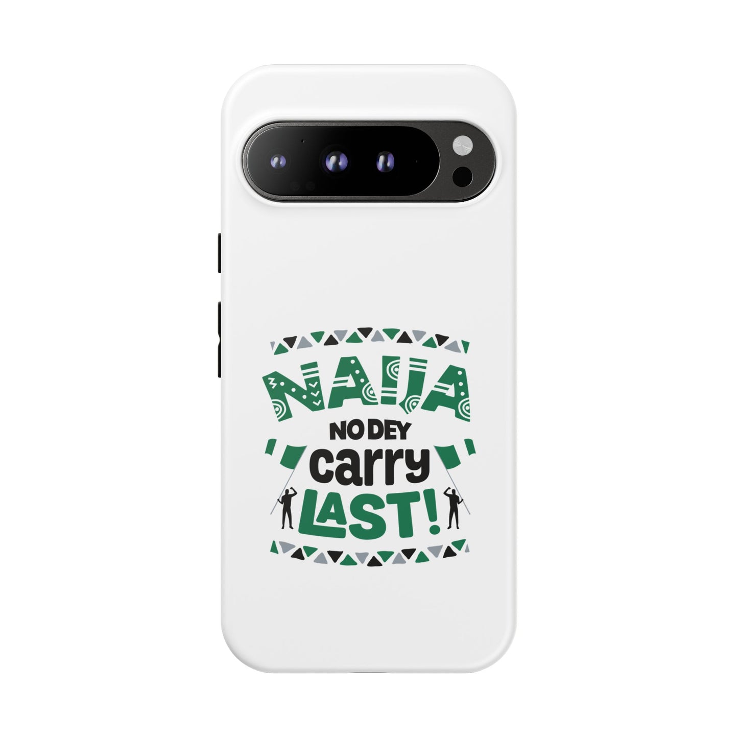 Nigerian-Inspired Tough Phone Case, Unique Gift, Trendy Accessory, Durable Protection, Fun Design for All Occasions