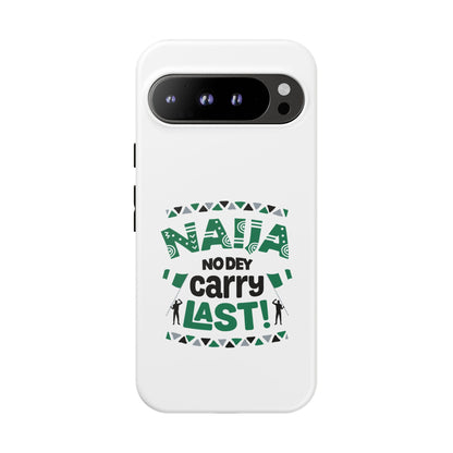 Nigerian-Inspired Tough Phone Case, Unique Gift, Trendy Accessory, Durable Protection, Fun Design for All Occasions