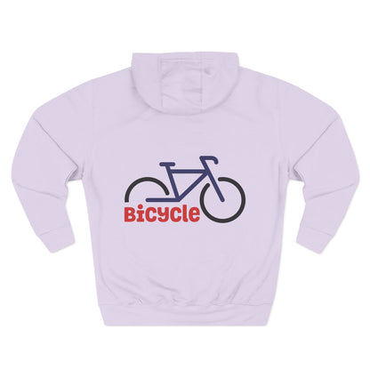 Wahalla be like Bicycle Fleece Hoodie | Great for Cyclists, Casual Wear, Gifts, Fall Fashion, Bike Festivals
