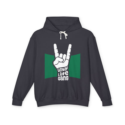 Hoodie — 'Chop Life Gang' Rock Hand Graphic Lightweight Hooded Sweatshirt