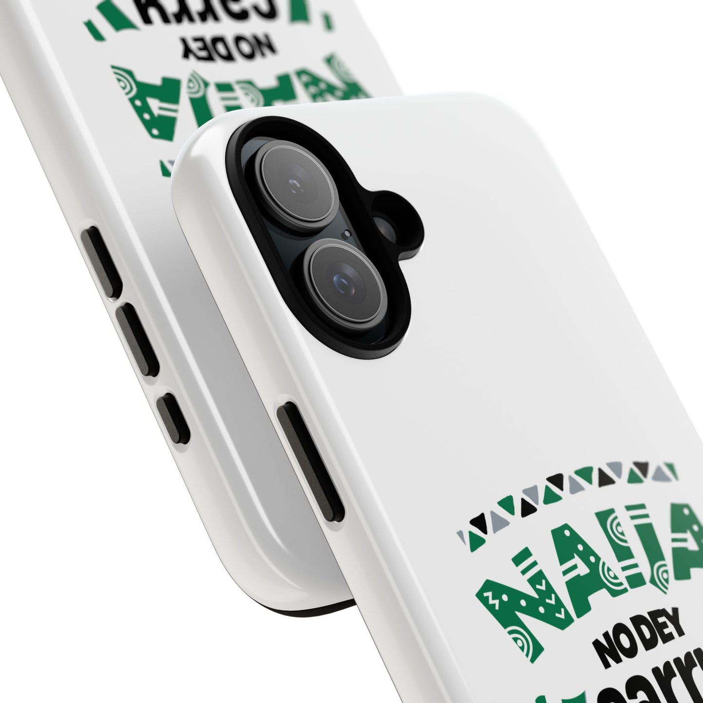 Nigerian-Inspired Tough Phone Case, Unique Gift, Trendy Accessory, Durable Protection, Fun Design for All Occasions