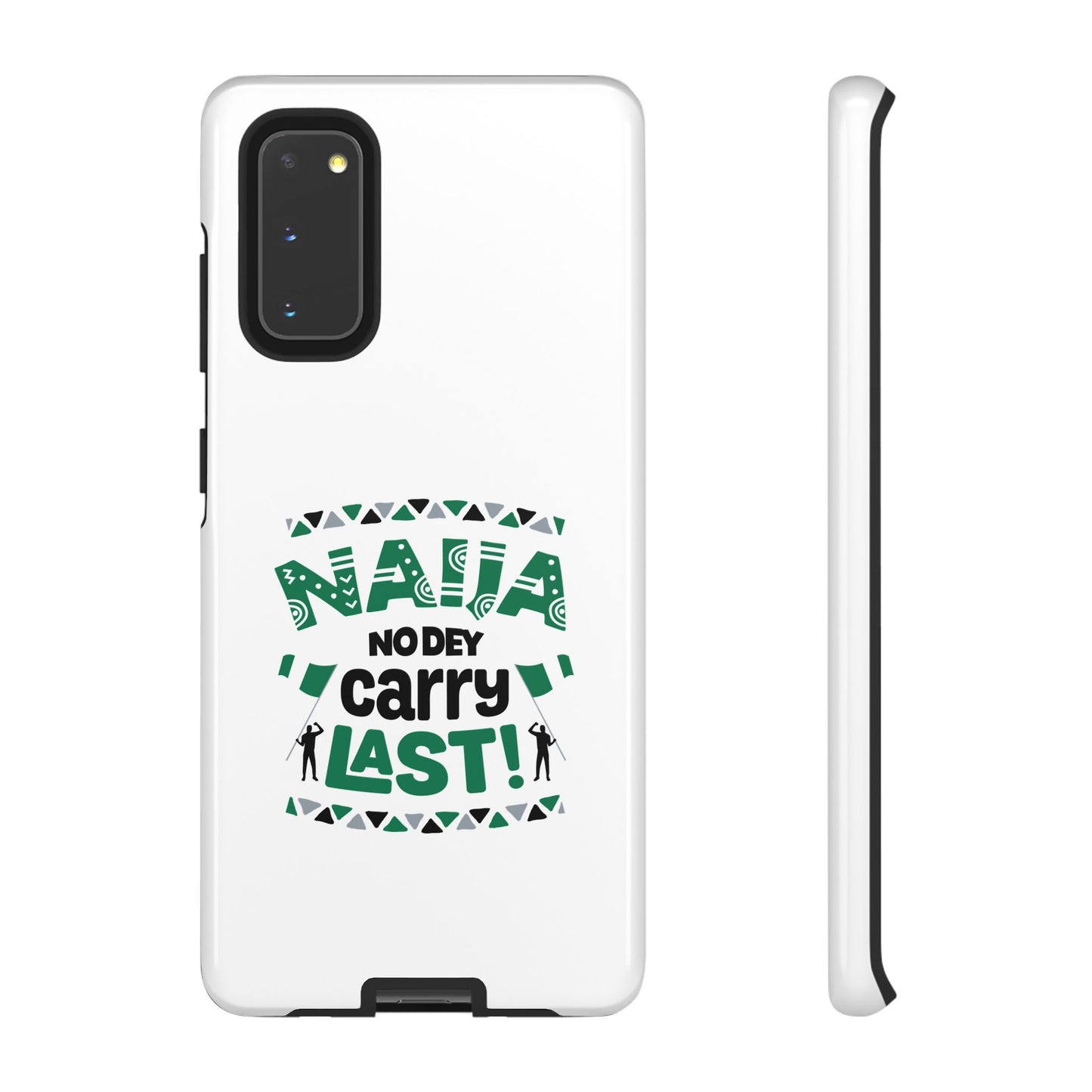 Nigerian-Inspired Tough Phone Case, Unique Gift, Trendy Accessory, Durable Protection, Fun Design for All Occasions