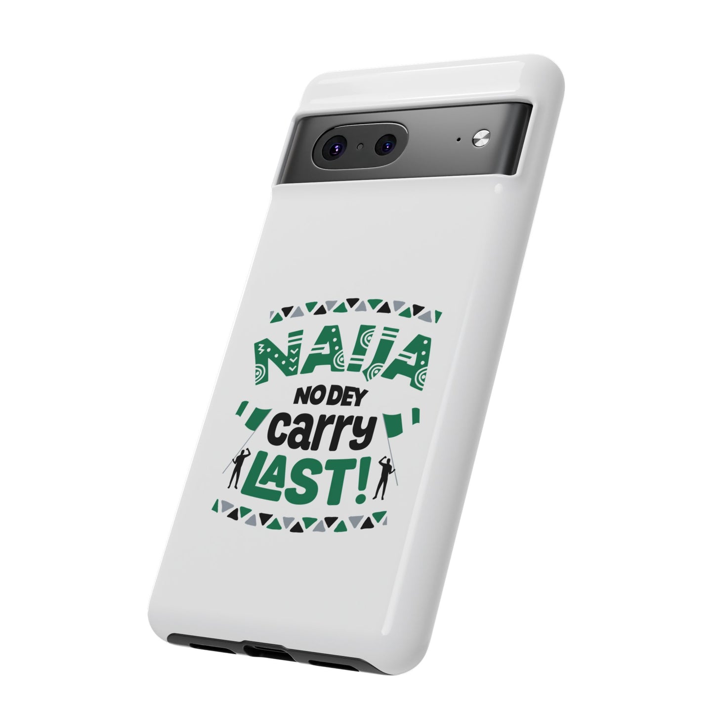 Nigerian-Inspired Tough Phone Case, Unique Gift, Trendy Accessory, Durable Protection, Fun Design for All Occasions