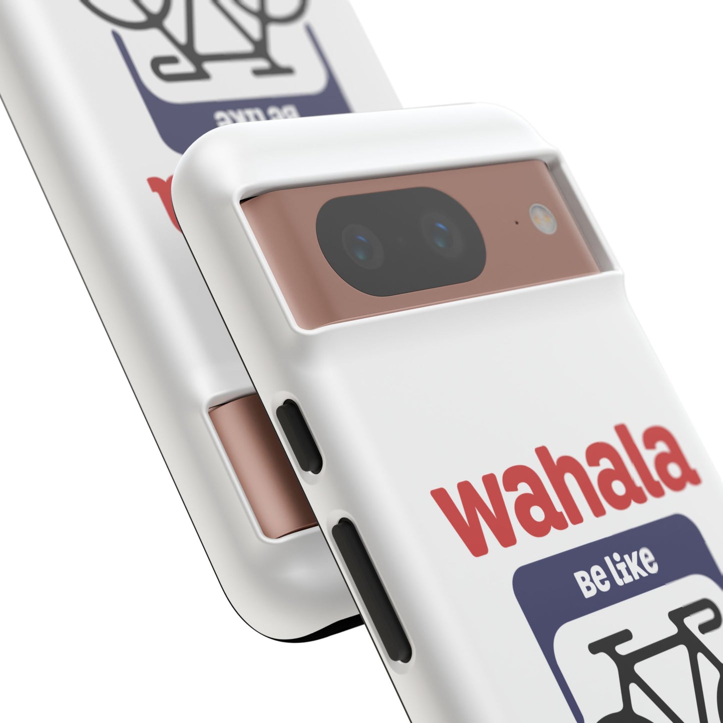 Phone Case | Wahala Be Like Bicycle Tough Cases | Gift for Cyclists | Funny Phone Cover | Trendy Cycling Accessories