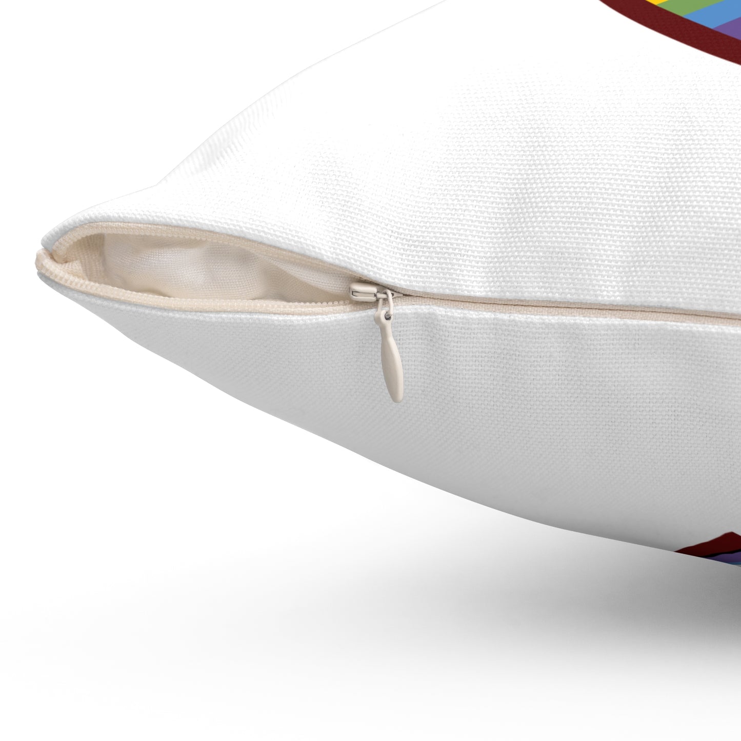 My Spec! Heart & Rainbow Glasses Decorative Pillow