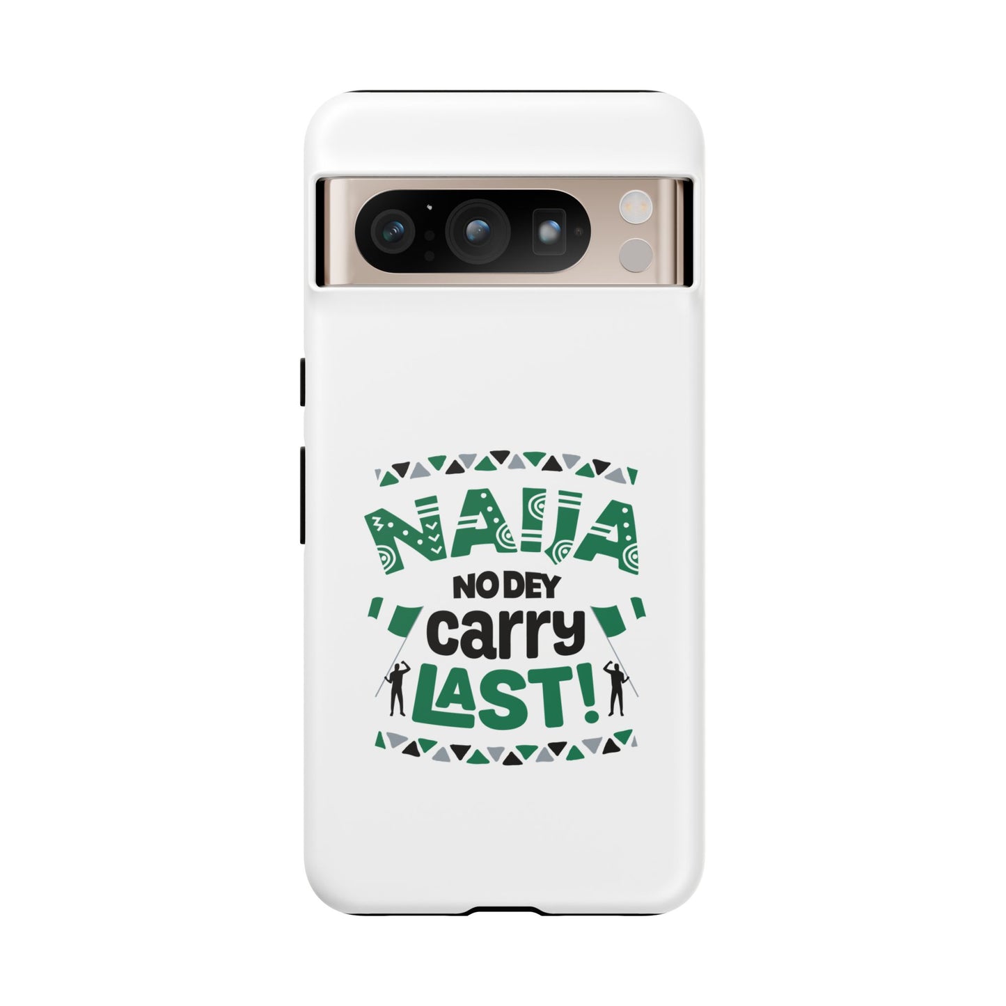 Nigerian-Inspired Tough Phone Case, Unique Gift, Trendy Accessory, Durable Protection, Fun Design for All Occasions