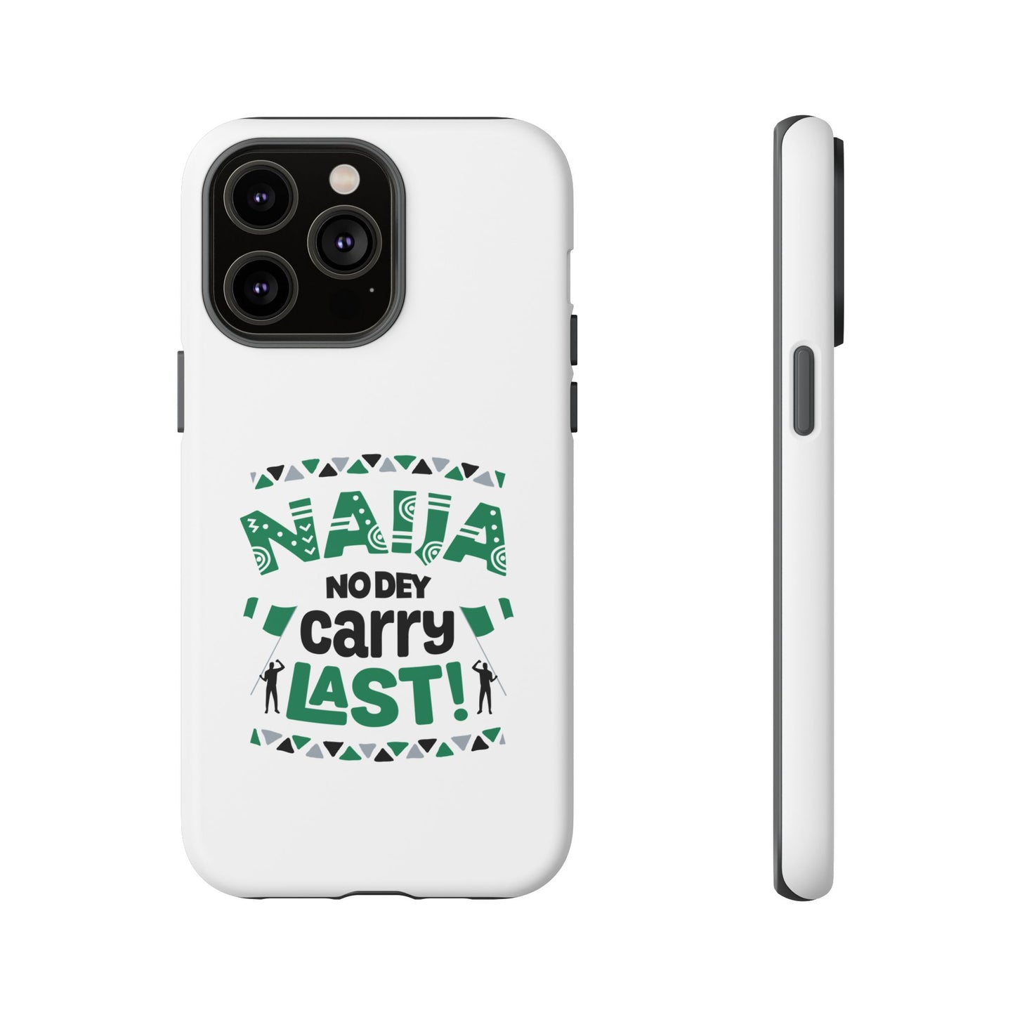 Nigerian-Inspired Tough Phone Case, Unique Gift, Trendy Accessory, Durable Protection, Fun Design for All Occasions