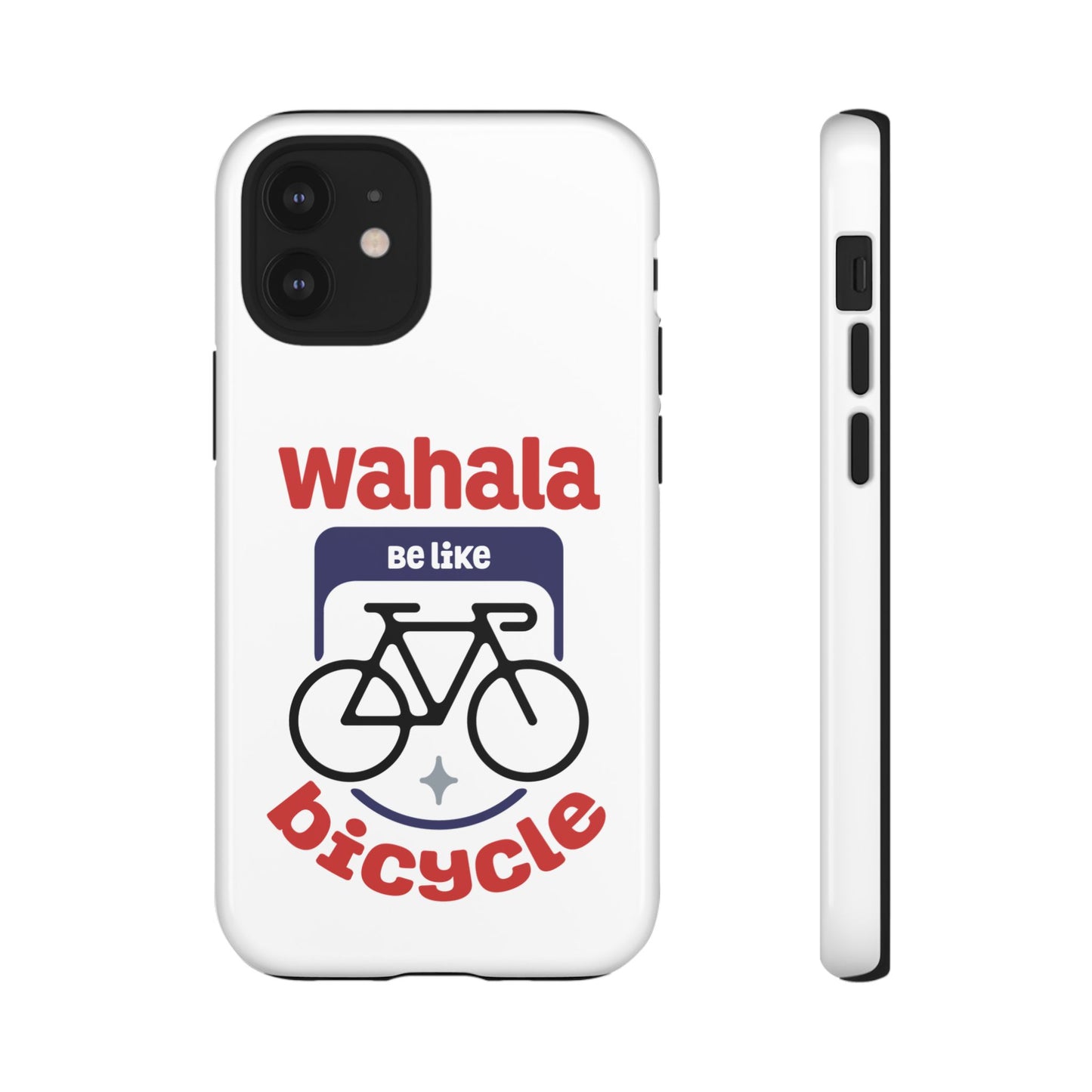 Bicycle Phone Case | Wahala Be Like | Tough Cases | Gift for Cyclists | Funny Phone Cover | Trendy Cycling Accessories