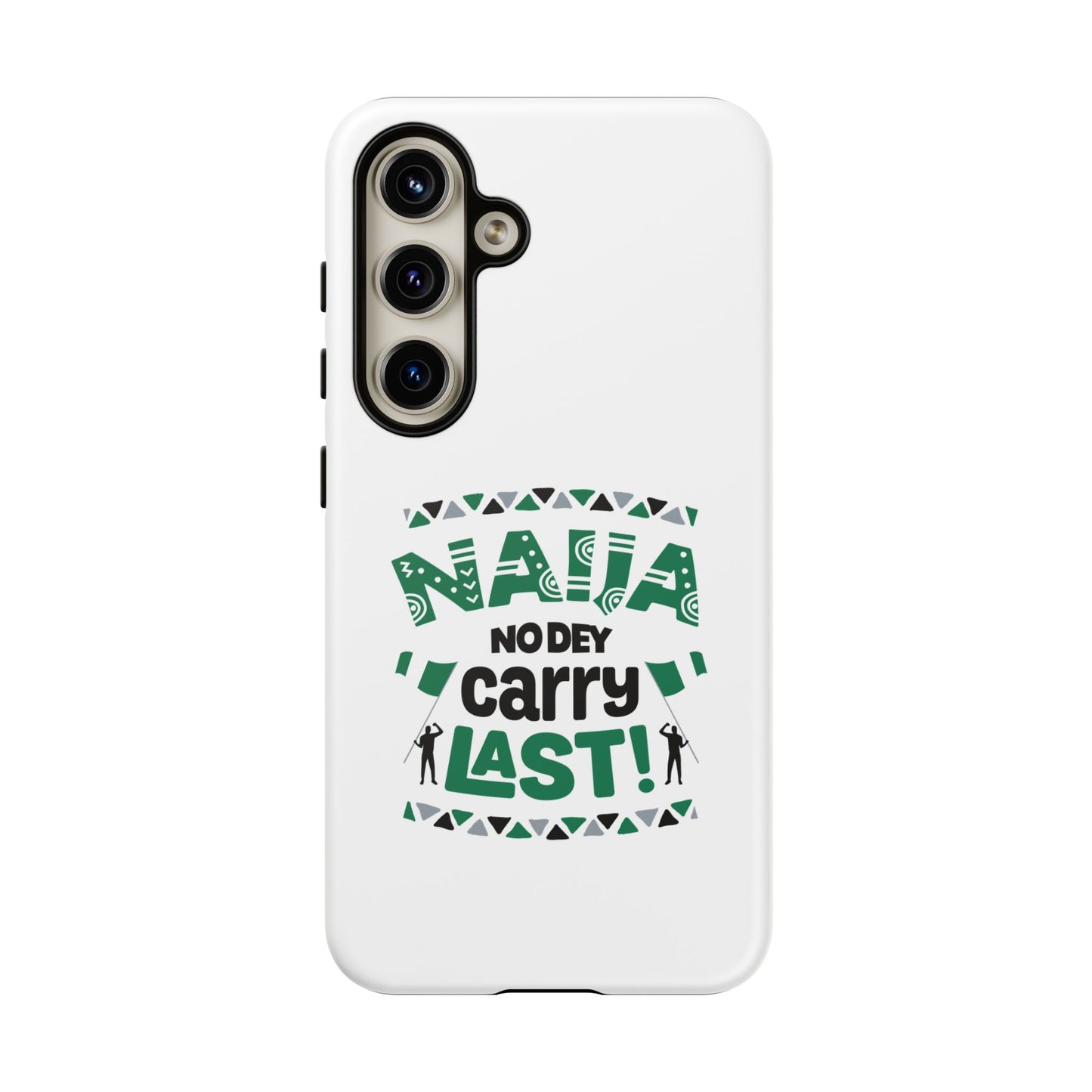 Nigerian-Inspired Tough Phone Case, Unique Gift, Trendy Accessory, Durable Protection, Fun Design for All Occasions