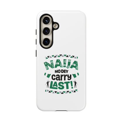 Nigerian-Inspired Tough Phone Case, Unique Gift, Trendy Accessory, Durable Protection, Fun Design for All Occasions