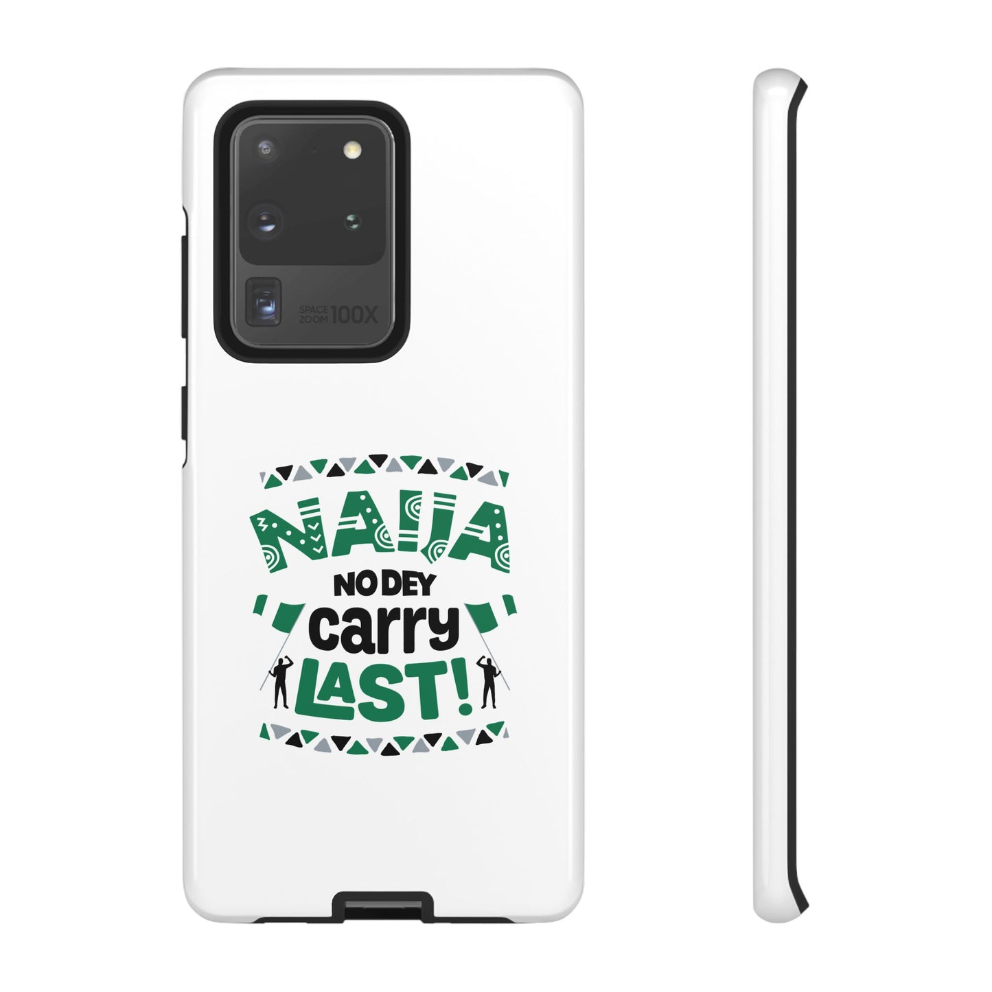 Nigerian-Inspired Tough Phone Case, Unique Gift, Trendy Accessory, Durable Protection, Fun Design for All Occasions