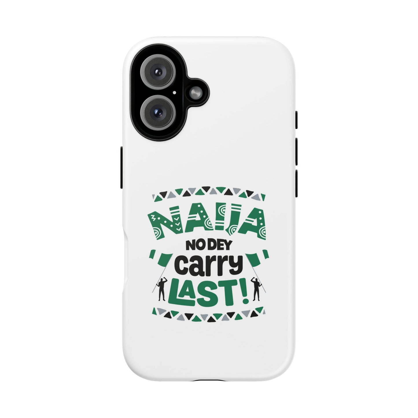 Nigerian-Inspired Tough Phone Case, Unique Gift, Trendy Accessory, Durable Protection, Fun Design for All Occasions