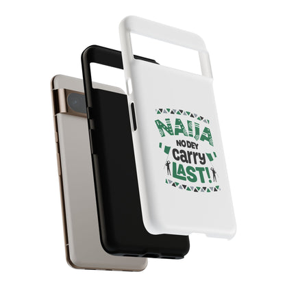 Nigerian-Inspired Tough Phone Case, Unique Gift, Trendy Accessory, Durable Protection, Fun Design for All Occasions