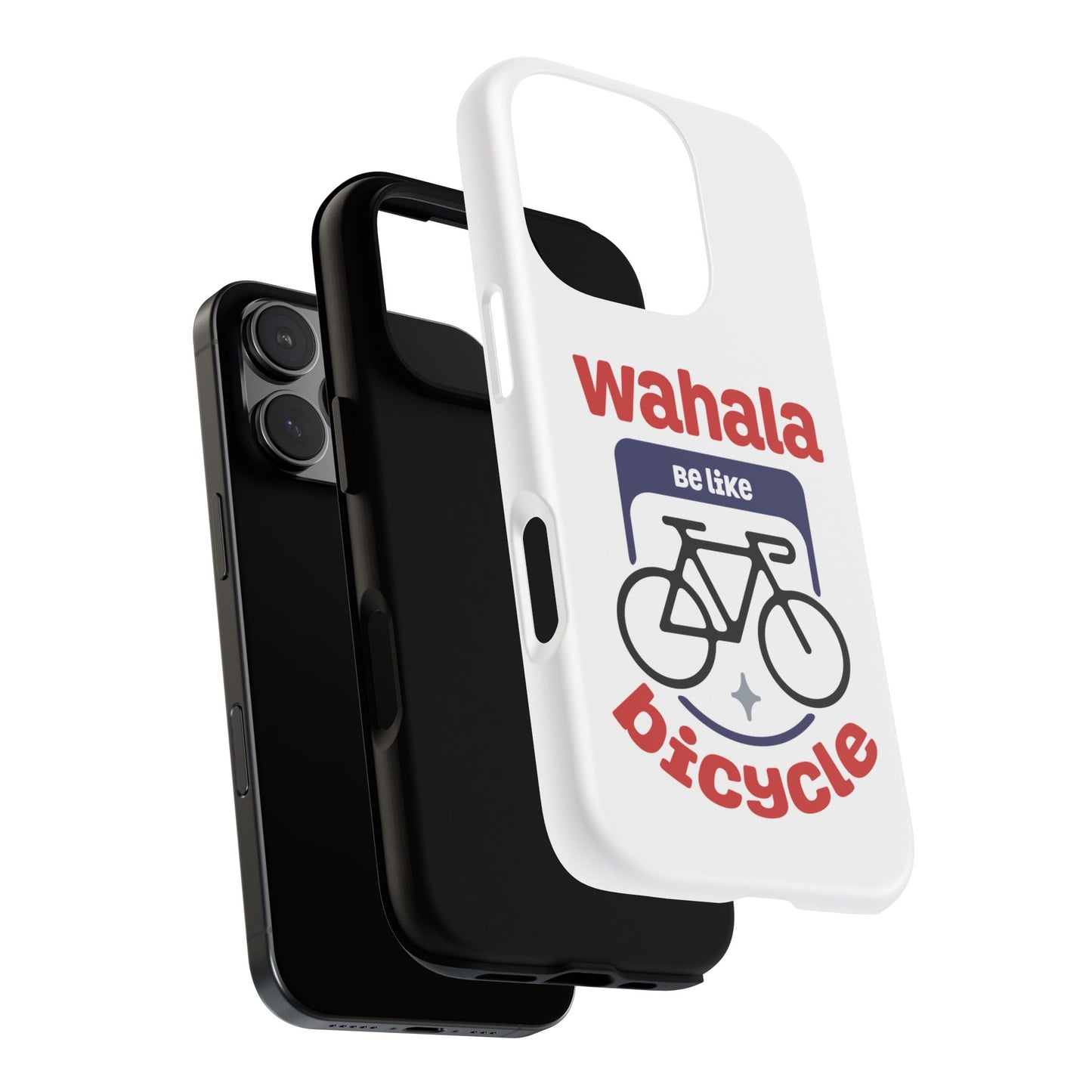Bicycle Phone Case | Wahala Be Like | Tough Cases | Gift for Cyclists | Funny Phone Cover | Trendy Cycling Accessories