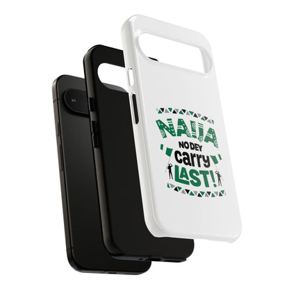 Nigerian-Inspired Tough Phone Case, Unique Gift, Trendy Accessory, Durable Protection, Fun Design for All Occasions
