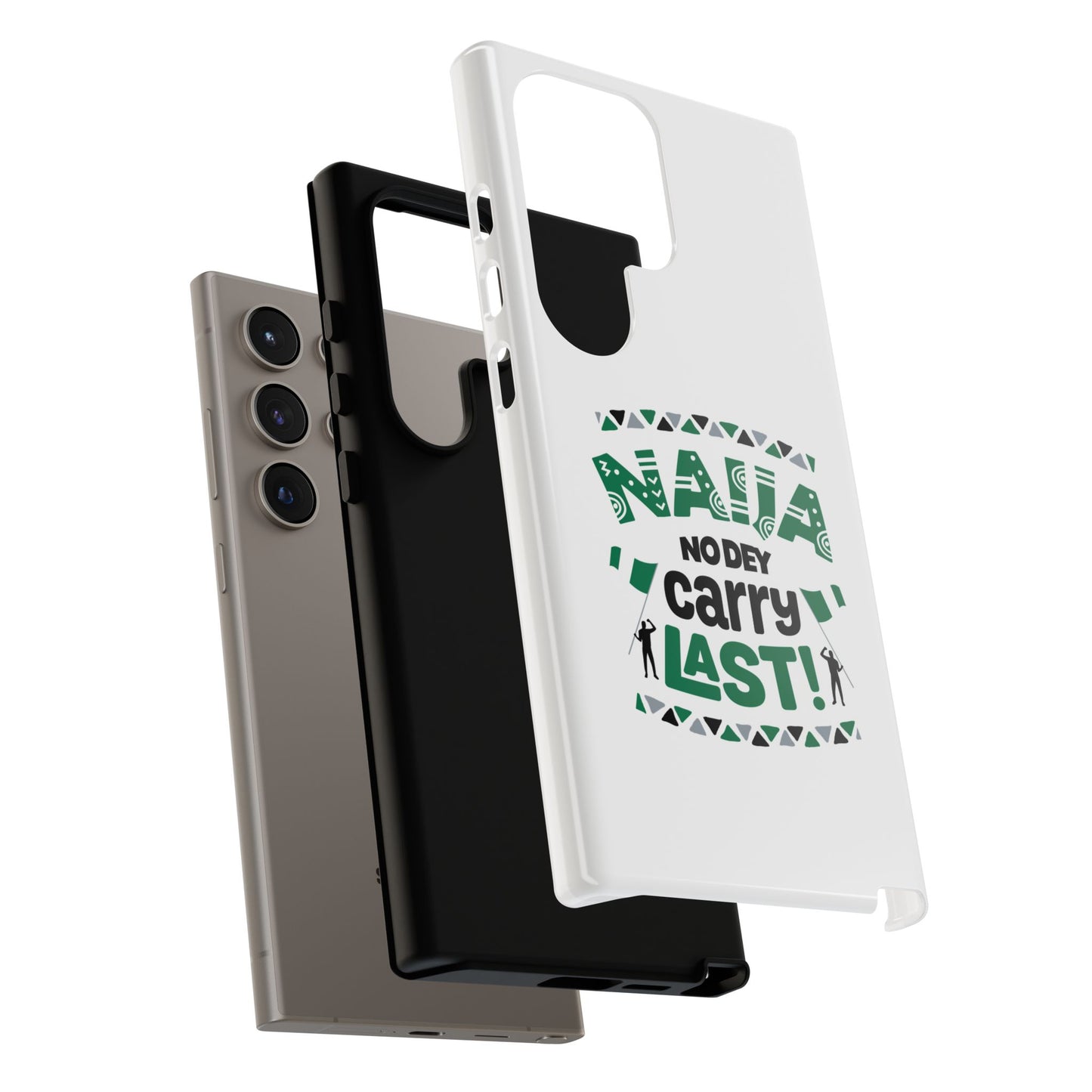Nigerian-Inspired Tough Phone Case, Unique Gift, Trendy Accessory, Durable Protection, Fun Design for All Occasions