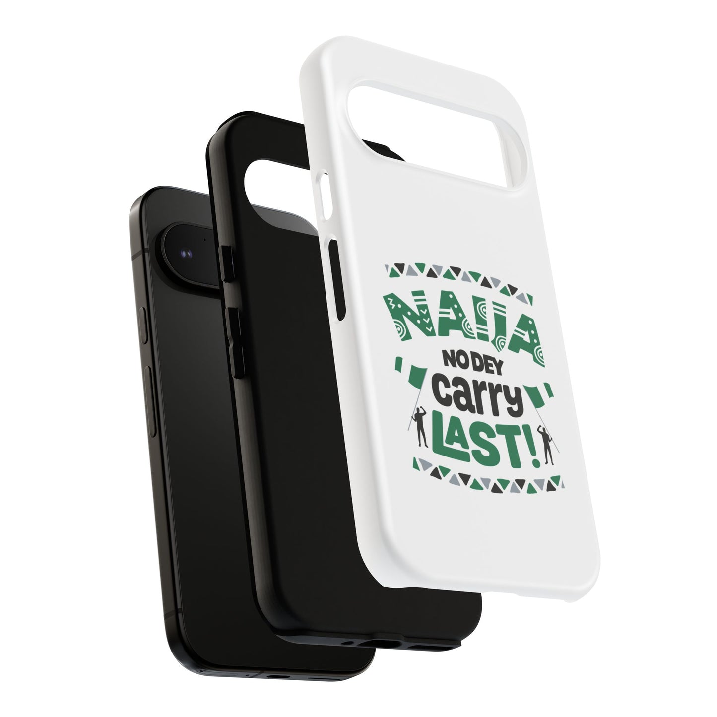 Nigerian-Inspired Tough Phone Case, Unique Gift, Trendy Accessory, Durable Protection, Fun Design for All Occasions