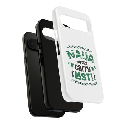 Nigerian-Inspired Tough Phone Case, Unique Gift, Trendy Accessory, Durable Protection, Fun Design for All Occasions