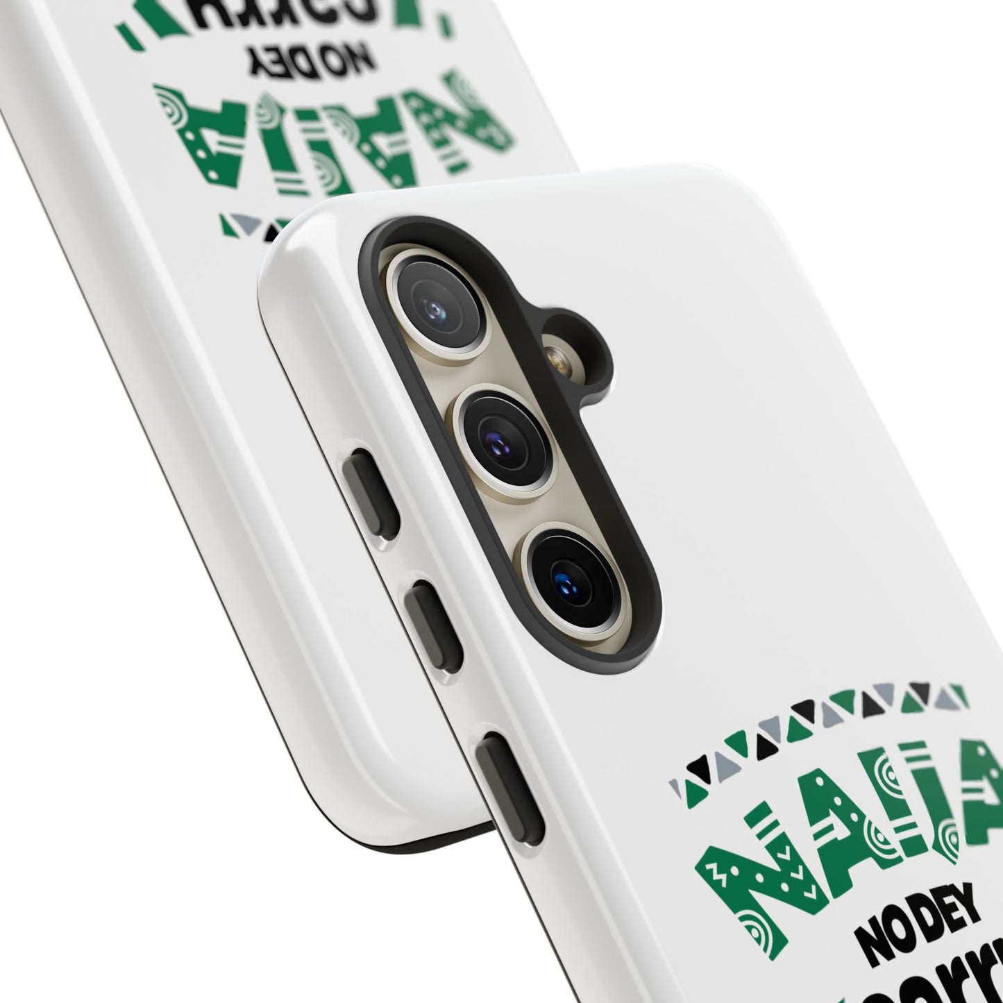 Nigerian-Inspired Tough Phone Case, Unique Gift, Trendy Accessory, Durable Protection, Fun Design for All Occasions